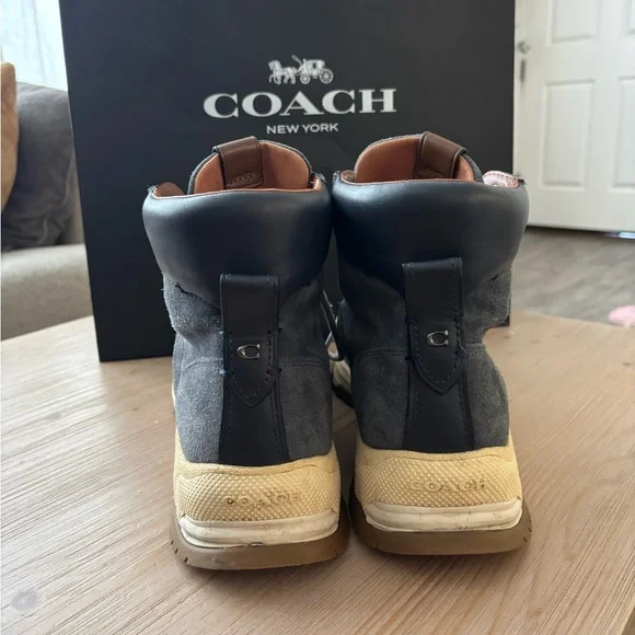 Coach Urban Hiker Boot - Charcoal and Tan